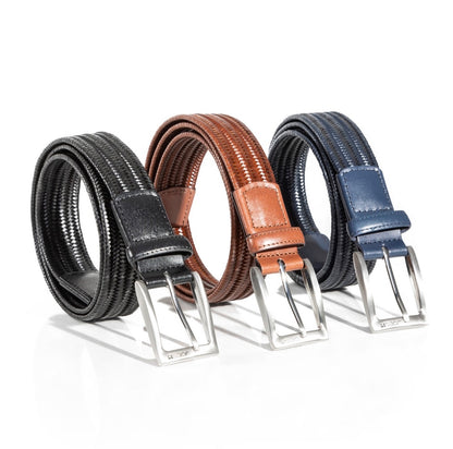 ‘Memphis' Genuine Stretch Leather Belt