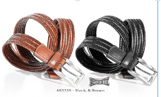 ‘Memphis' Genuine Stretch Leather Belt